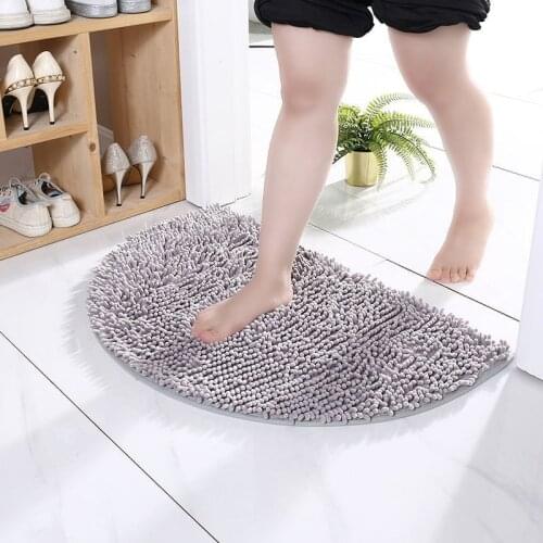 Cheaper Soft Non-Slip Plush Bathroom Mats Area Rugs Outdoor Entrance Doormat Water Absorbent Kitchen Mat Carpets for Living Room