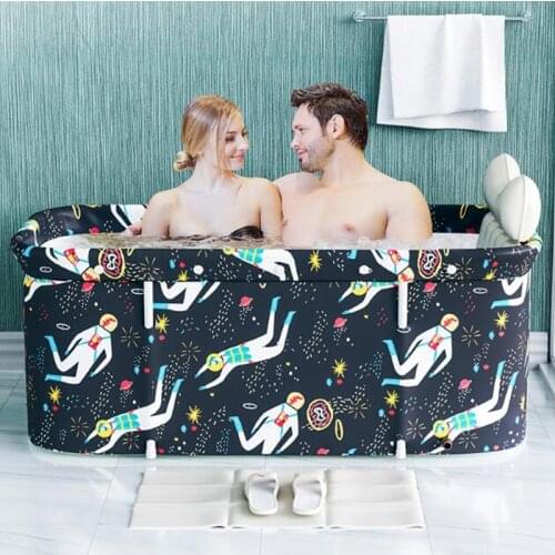 New bath bath tub adult folding adult bath bucket household bath sweat bath bucket spa bath folding tub