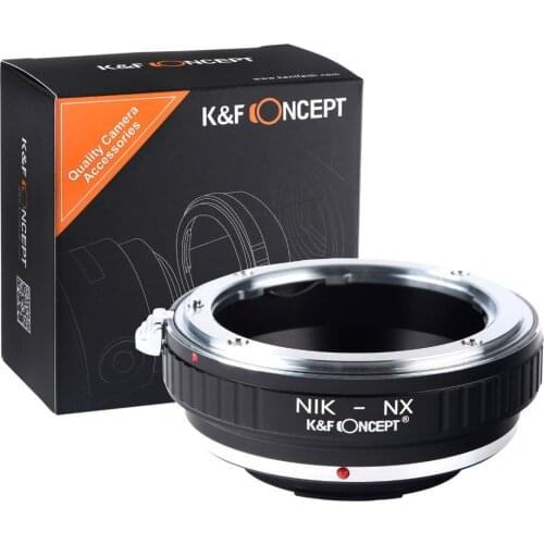 K&F CONCEPT Lens Adapter Ring for Nikon-NX (AI-NX) for Nikon Mount to for Samsung NX Lens Camera Body