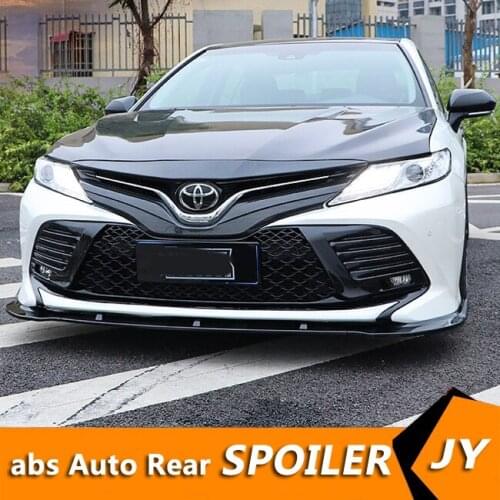 For Camry ABS Rear Bumper Diffuser Protector For 2018-2019 Toyota Camry YDB kit bumper rear Front shovel lip rear spoiler