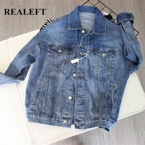 REALEFT Women's Oversized Jackets