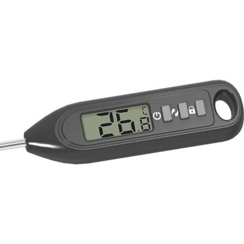 K1KA Meat Thermometer Instant Read Cooking Thermometer Digital Food Thermometer Stainless Steel Probe Sensor Kitchen Cooking
