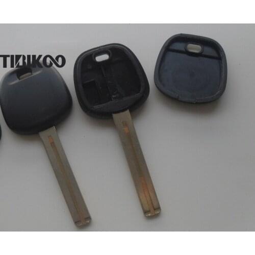 Uncut TOY48 Long Blade 46MM Replacement Key Case For Lexus Transponder Key Shell(can Put TPX1 & TPX2)