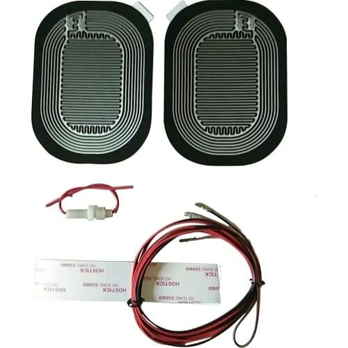 Universal DC12V Car Electric Mirror Glass Heated Pad Mat Defoggers Remove Frost Auto Side Mirror Glass Heat Heated Pad 15.6*12cm