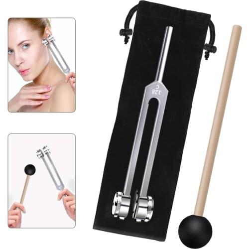 Tuning Fork Medical Hearing Check Standard Tone Piano Violin Musical Instrument Teaching Ear Picking Professional 128/256/512HZ