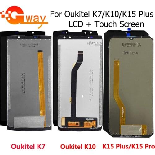 Original For Oukitel K10 LCD Display and Touch Screen Digitizer Assembly Phone Accessories For Oukitel K10 With Tools