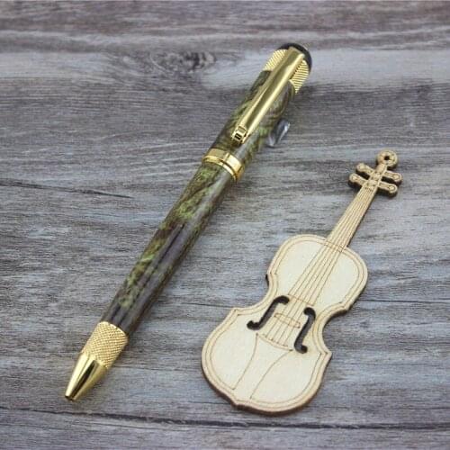 ZY Unique Design green ballpoint Pen School Office Stationery luxury brand roller ball pens business gift 008