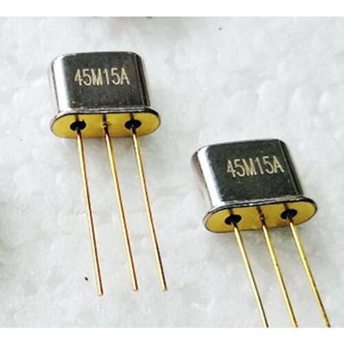 10pcs 45M15A UM-1/45R15AZ/3dB+7.5KHZ 45MHZ 45R15AZ crystal filter 100% New Original