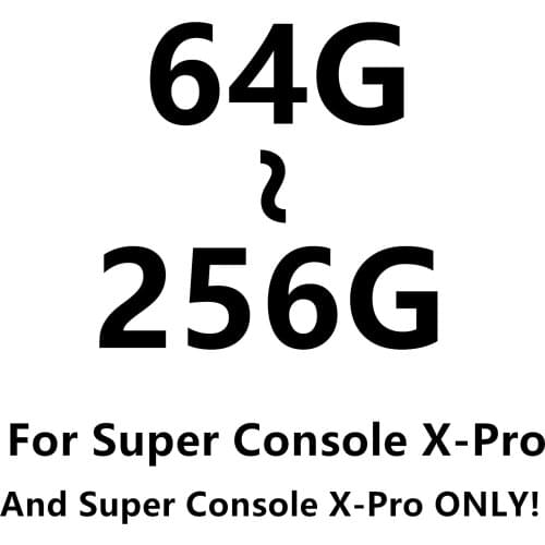 64/128/256G Optional New SD Card For Super Console X-pro, Same As Its Original SD Card