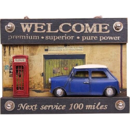 Decorative Metal Door Lettering Car Telephone Booth Decorated- Cafe, Restaurant, Hotel Door Wall Lettering-Gift, trinket Quality