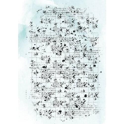 Background stamp Clear Stamp for Scrapbooking Transparent Silicone Rubber DIY Photo Album Decor 272
