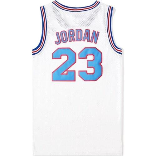 Movie Cosplay Costumes Space-Jam Tune-Squad #23 #1 BUGS #10 LOLA #22 Murray Bunny Basketball Jersey Stitched Number