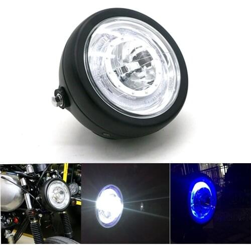 Motorcycle Modified LED Headlight Headlamp Auxiliary Fog light Spotlight Universal Motorbike Super Bright Headlight