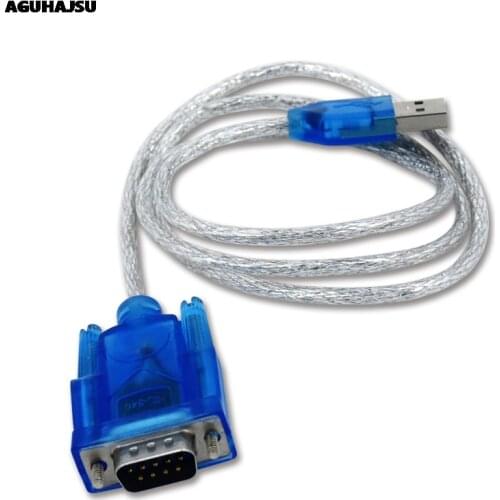 New HL-340 USB to RS232 COM Port Serial PDA 9 pin DB9 Cable Adapter Support Windows7 64