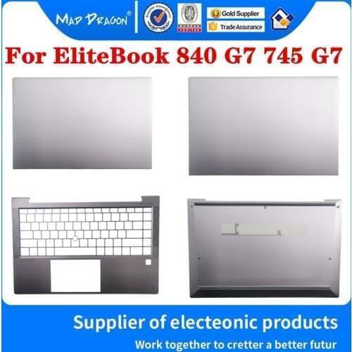 New Original 6070B1707701 M07095-001 For HP EliteBook 840 G7 745 G7 Laptop Palmrest Upper Cover Case Keyboard Silver C Shell