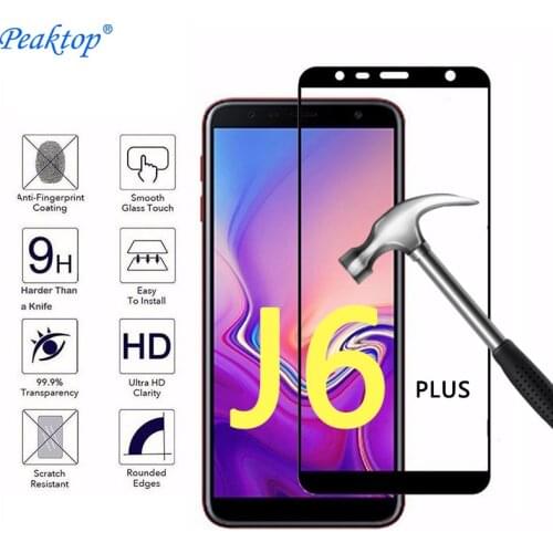 Peaktop Screen Protectors For Samsung Galaxy J6 2018