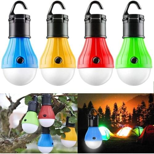 Portable LED Tent Light Outdoor Camping Light Bulbs Lantern Bulb Survival Tool Camping Equipment For Hiking Backpacking Fishing