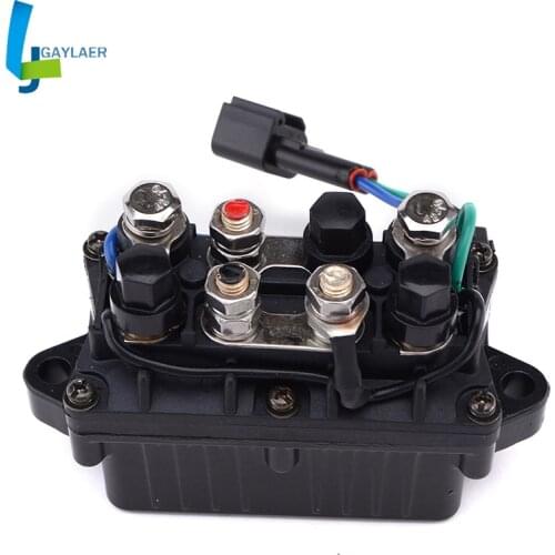 Starter Relay Solenoid 63P-81950-00 for Yamaha FL115 FL150 FL200 FL225 FL250 FT60D T60 FT50 TLR LB L FT60G FT50G T50 FT50J
