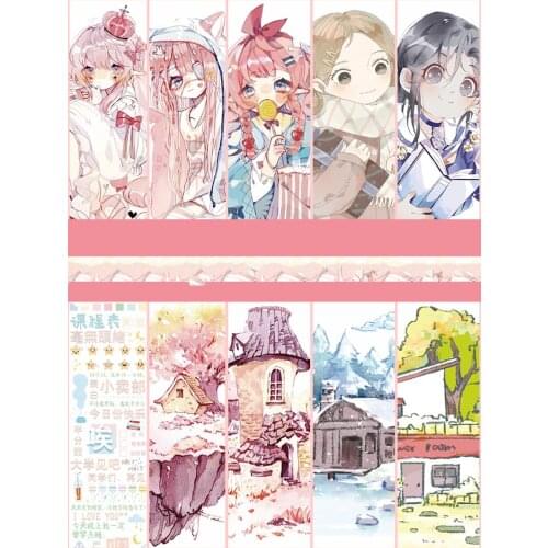 Special Oil Cute Student Stationery Girl Washi Tape My Hometown