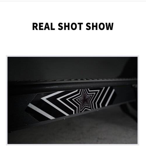 Reflective Styling Stickers Night Safety Skateboard Warning Strip Electric Scooter Parts Bicycle Frame Protector