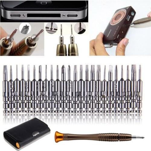 25 In 1 Universal Torx Screwdriver Repair Tool Set For Cellphone Tablet PC Repair Opening Tool Kit Portable Compact