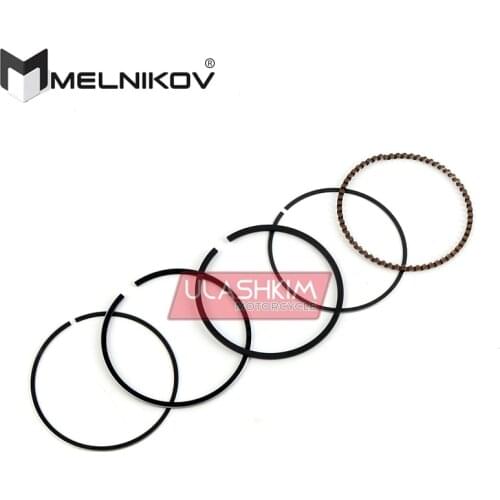 Free Shipping Motorcycle Piston Rings Set STD Bore Size 57.4mm 58.5mm 61mm GY6 150 152QMI 157QMJ Scooter Moped Carts TaoTao Q