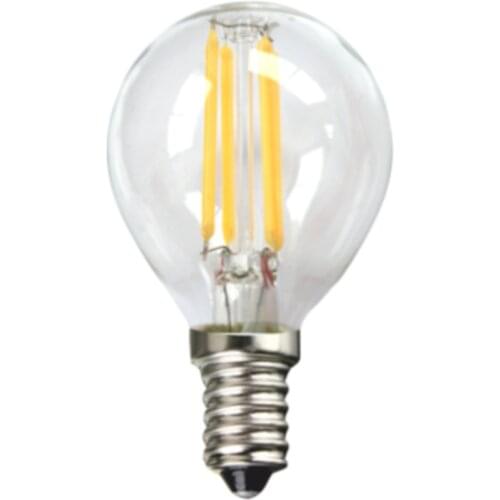 DSK _ LED ECO filament Trans Esferica 4W E14 3000K with Warm light-Warm light