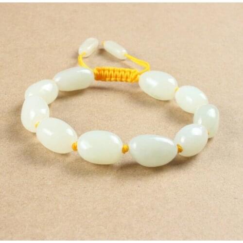 Hetian jade bracelet браслеты женские bransoletki damskie bransoletki Hetian White Jade Bracelet Female Model bangles