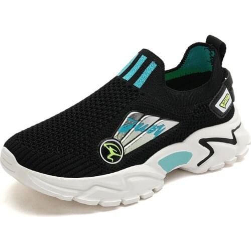 Boys Sneakers Children Casual Shoes For Kids Sneakers Girls Casual Shoes Slip-on EVA Breathable Mesh tenis infantil menina 2021