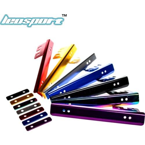 Leosport- Universal Front Bumper License Plate Relocator Frame bracket License plate frame