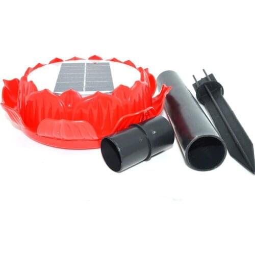 Hot Sales Buddhist Music Player Supplies Solar Lotus Flower Buddha Machine Player Sowing Machine Amituofo Chant Free shipping