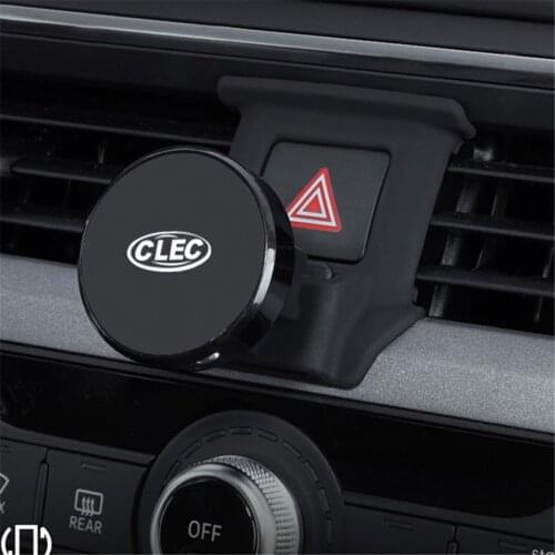 Magnetic Car Mobile Phone Holder For Audi A4 A5 2019 2018 GPS Stand Air Vent Mount Bracket Phone Holder For Audi A4 A5 2017