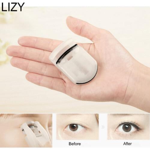 LIZY Mini Portable Curl Eyelash Curlers Plastic Eye Lash Curling Clip Eyelashes Tool Women Cosmetic Makeup Beauty Tools