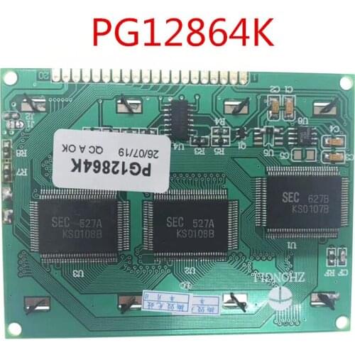 Replacement LCD for powertip PG12864K PG12864LZU industrial LCD