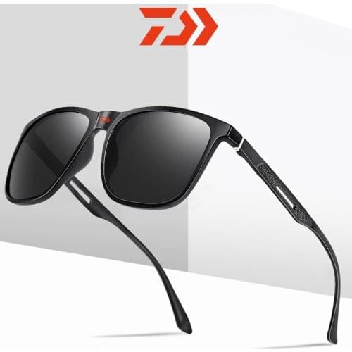 Dawa New Men Vintage Aluminum Polarized Sunglasses Classic Brand Sun Glasses Coating Fishing Lens Driving Eyewear For Men