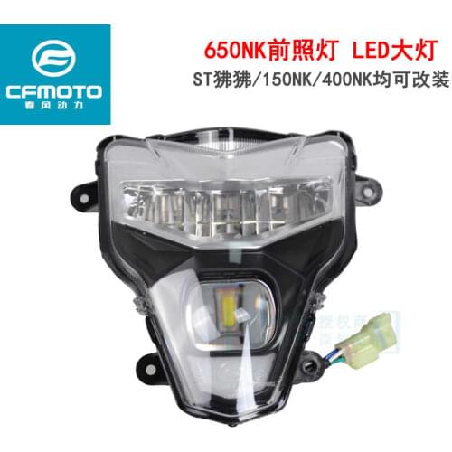 For Cfmoto Original Motorcycle Accessories 2016 New 650nk 400 150nk St Papio Led Headlamp