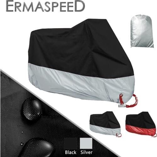 Universal Motorcycle Cover Waterproof Dustproof Anti-UV 50 Motorbike Outdoor Rain Cover M/L/XL/XXL for Scooter Street Bike Moto