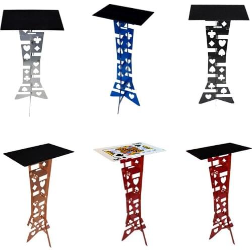 Alluminum Alloy Magic Folding Table Magic Tricks Fun Stage Magia Illusions Accessories Magic Tricks For Professional Magicians