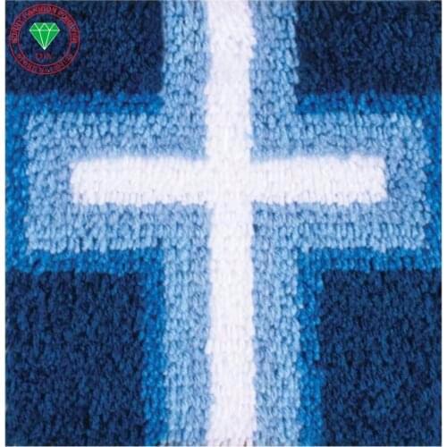 Cross Needlework Pillowcase cushion Craft Diy pillowcase embroidery Patchwork Yarn carpet embroidery Stitch Thread embroidery