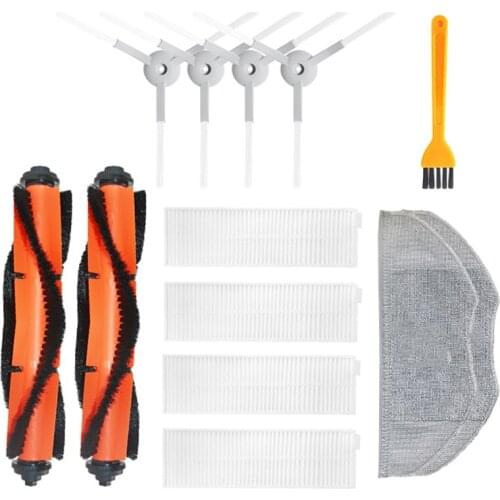 Main Brush Hepa Filter Side Brush Mop Cloth Kit for Xiaomi Mijia G1 Robot Vacuum Cleaner Parts Accessories MJSTG1