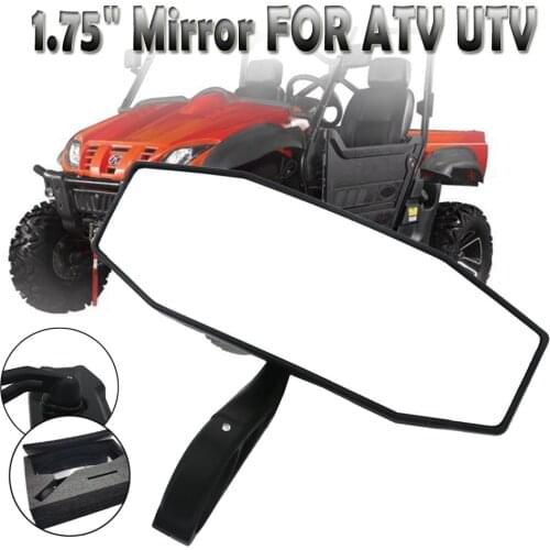 UTV Clamp Mount Center Rear View Mirror ATV Moto with Round Cage For Polaris Ranger 400/500/700/800 RZR RZRS XP 570 800 900 1000