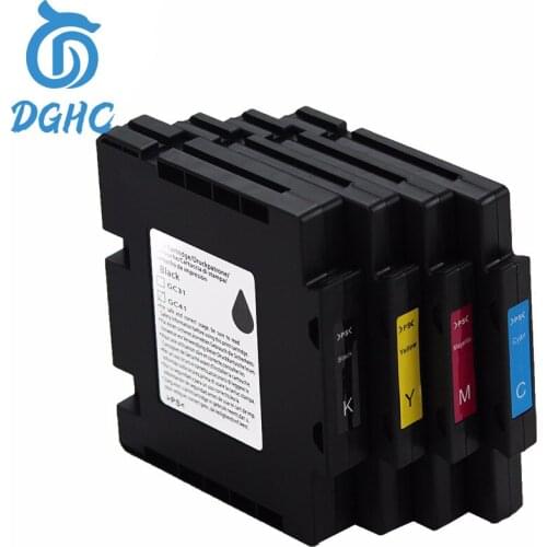 4pcs/lot GC41 Empty Compatible Ink Cartridge with chip for Ricoh GC41 SAWGRASS SG400 SG800 SG400NA SG400EU SG800NA SG800EU