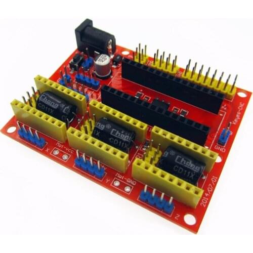 5pcs/lot cnc shield v4 engraving machine compatible with Nano 3.0 / A4988 for the 3D Printer