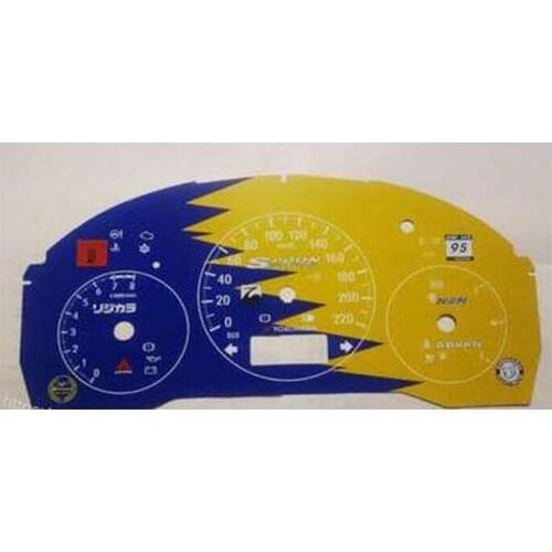 For HONDA JAZZ GK5 Fit Instrument Surface Paper CLUSTER OVERLAY