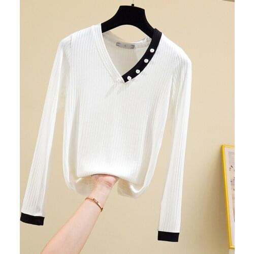 Ediwallen Women's Knitted T-shirts