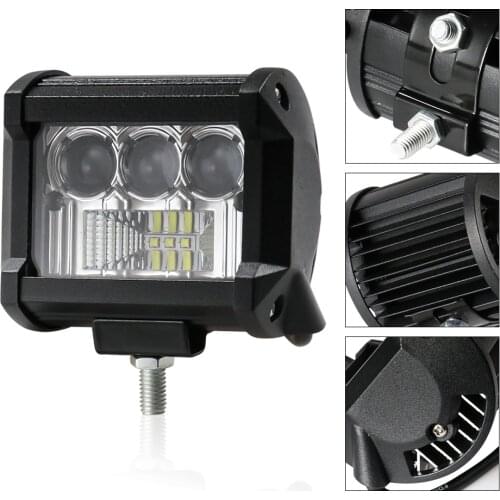 Universal Motorcycle 12v Super Bright LED Headlight Driving Fog Lamp Spot Light For ATV UTV SUV Truck Cars Sand Rail Trains