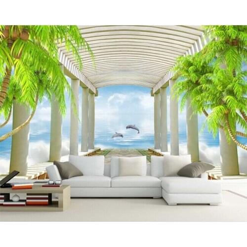 Custom photo wallpaper, 3D walking landscape murals for the living room bedroom TV background wall waterproof papel de parede