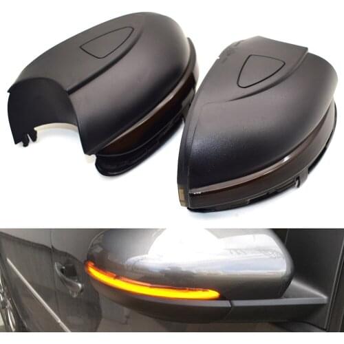 For VW Golf MK6 GTI 6 R line Touran Dynamic Blinker Side Mirror indicator For Volkswagen VI R20 LED Turn Signal Light