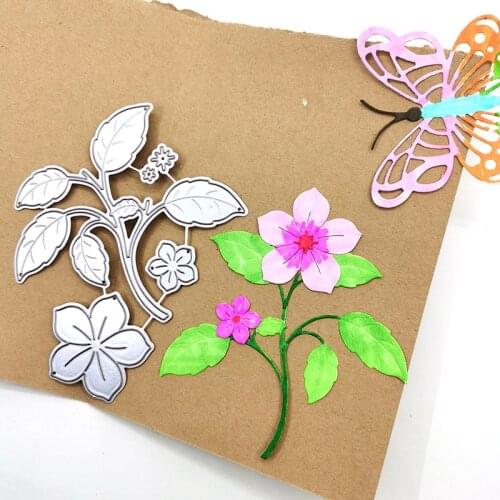 Julyarts Flower Dies New Dies 2021 Scrapbook Album Craft Mold for Card Making DIY Scrapbooking Cardstock Die Cut Stencils