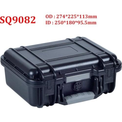 ABS Plastic Tool Box Waterproof Safety Case Outdoor Vehicle Kit Box Sealed Safety Equipment Case Outdoor Safety Equipment